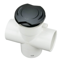 LVJ 1.5" Diverter Valve - Luxury Elegant - Black