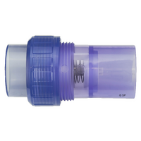 LVJ Air Blower Spring Check Valve w/replaceable valve insert - 1/4 lb