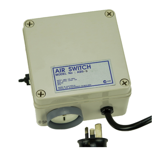 Spa Airswitch - 15A with premium air sensor