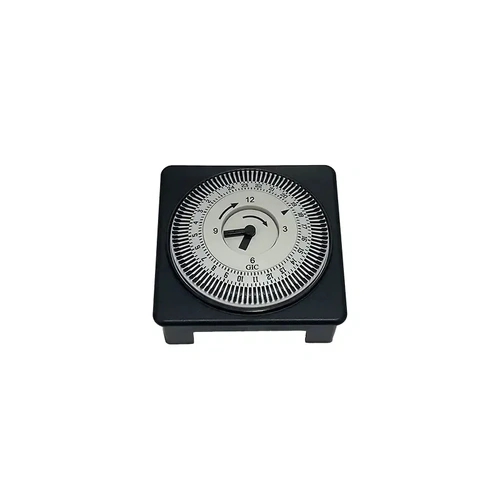 Grasslin NHP Wattmaster Flush Panel Mount Timeclock - Quartz Battery Back Up