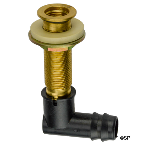 Senex Air Injector Jet Body (with valve) and Injector Elbow - Brass